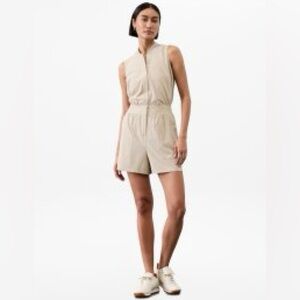 Women's Athleta Brooklyn Utility Romper 14 Tall New NWT